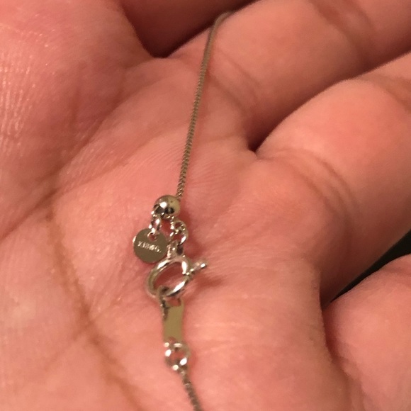 ❌sold❌black and white Diamond Necklace - Picture 6 of 8